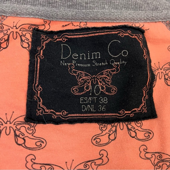 Denim Co | Hoodless Zip Up - Picture 7 of 8